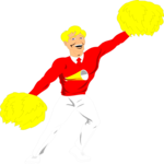 Cheerleader 2 Clip Art