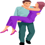 Man Carrying Woman