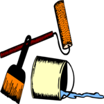 Painting Equipment 4 Clip Art