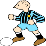 Soccer - Player 06 Clip Art