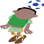 Soccer - Player 59 Clip Art