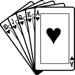 Cards 5 Clip Art