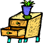 Dresser 11 Clip Art