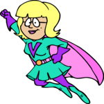 Super Volunteer Clip Art