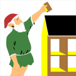 Santa's Helper 1 Clip Art