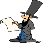 Costumes - Abe Lincoln Clip Art