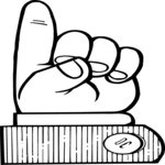 Finger Pointing 141 Clip Art