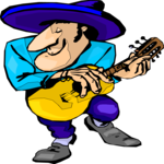 Guitarist 46 Clip Art