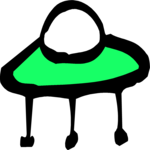 Space Ship 18 Clip Art