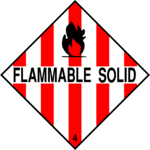 Flammable Solid Clip Art