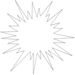 Burst 095 Clip Art