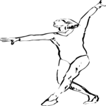 Gymnast 06 Clip Art