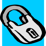 Padlock 04 Clip Art