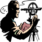 Field Surveyor Clip Art