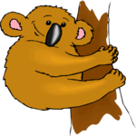 Koala - Goofy Clip Art