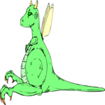 Dragon 141 Clip Art