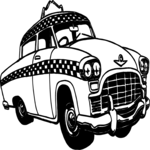 Taxi 7 Clip Art