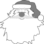 Santa Face 12 Clip Art