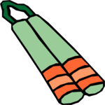 Nunchucks 4 Clip Art