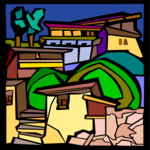 Town 15 Clip Art