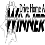 Drive Home a Winner Clip Art