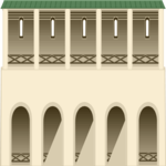 Cloister 2 Clip Art