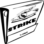 Baseball - Strike Clip Art