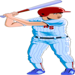 Batter - Little League Clip Art