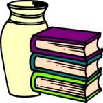 Vase & Books
