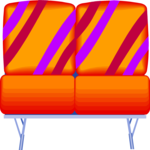 Love Seat 3 Clip Art