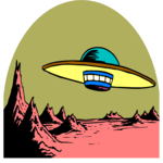 Space Ship 24 Clip Art