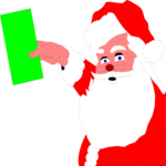 Santa & List 1