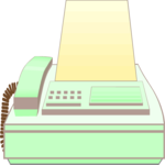 FAX Machine 29 Clip Art