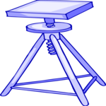 Sculptor's Bench Clip Art