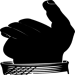 Finger Pointing 039 Clip Art