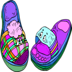Slippers 9 Clip Art