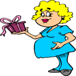 Woman with Gift