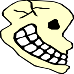 Skull 44 Clip Art