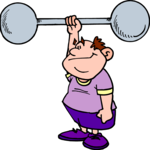 Weight Lifting 60 Clip Art