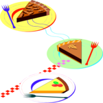 Pie Slices Clip Art