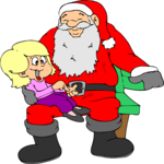 Santa & Child 4