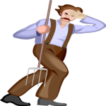 Man with Pitchfork