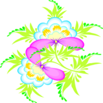 Flower 358 Clip Art