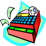 Cash Register 3 (2) Clip Art