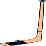 Ice Hockey - Stick 4 Clip Art