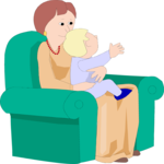 Mother & Baby 5 Clip Art