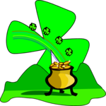 Pot of Gold 11 Clip Art