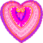 Heart 69 Clip Art