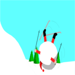 Skiing - Crash 1
