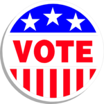 Vote Button 3 Clip Art